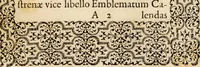 An illustration from Hadriani Iunii medici Emblemata, ad D. Arnoldum Cobelium [electronic resource]: eiusdem Aenigmatum libellus, ad D. Arnoldum Rosenbergum (1565)