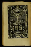 An illustration from Thesaurus precum et exercitiorum spiritualium: in vsum pr[a]esertim Sodalitatis Partheniae (1609)