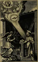 An illustration from Thesaurus precum et exercitiorum spiritualium: in vsum pr[a]esertim Sodalitatis Partheniae (1609)