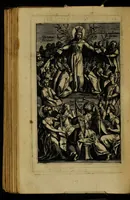 An illustration from Thesaurus precum et exercitiorum spiritualium: in vsum pr[a]esertim Sodalitatis Partheniae (1609)