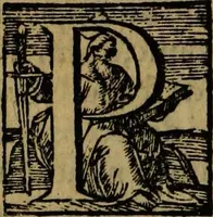 An illustration from Thesaurus precum et exercitiorum spiritualium: in vsum pr[a]esertim Sodalitatis Partheniae (1609)