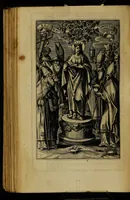 An illustration from Thesaurus precum et exercitiorum spiritualium: in vsum pr[a]esertim Sodalitatis Partheniae (1609)
