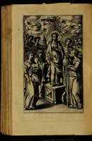 An illustration from Thesaurus precum et exercitiorum spiritualium: in vsum pr[a]esertim Sodalitatis Partheniae (1609)