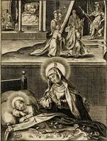 Picture 83 of 144 from Paradisus sponsi et sponsae in quo messis myrrhae et aromatum ex instrumentis ac mysterijs passionis Christi colligenda, vt ei commoriamur : et, Pancarpium Marianum, septemplici titulorum serie distinctum, vt in B. Virginis odorem curramus, et Christus formetur in nobis (1618), leaf 387