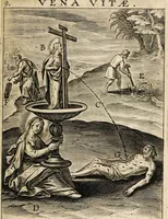 Picture 87 of 144 from Paradisus sponsi et sponsae in quo messis myrrhae et aromatum ex instrumentis ac mysterijs passionis Christi colligenda, vt ei commoriamur : et, Pancarpium Marianum, septemplici titulorum serie distinctum, vt in B. Virginis odorem curramus, et Christus formetur in nobis (1618), leaf 411