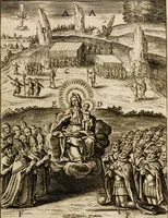 Picture 114 of 144 from Paradisus sponsi et sponsae in quo messis myrrhae et aromatum ex instrumentis ac mysterijs passionis Christi colligenda, vt ei commoriamur : et, Pancarpium Marianum, septemplici titulorum serie distinctum, vt in B. Virginis odorem curramus, et Christus formetur in nobis (1618), leaf 537