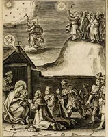 Picture 124 of 144 from Paradisus sponsi et sponsae in quo messis myrrhae et aromatum ex instrumentis ac mysterijs passionis Christi colligenda, vt ei commoriamur : et, Pancarpium Marianum, septemplici titulorum serie distinctum, vt in B. Virginis odorem curramus, et Christus formetur in nobis (1618), leaf 597