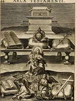 Picture 131 of 144 from Paradisus sponsi et sponsae in quo messis myrrhae et aromatum ex instrumentis ac mysterijs passionis Christi colligenda, vt ei commoriamur : et, Pancarpium Marianum, septemplici titulorum serie distinctum, vt in B. Virginis odorem curramus, et Christus formetur in nobis (1618), leaf 621