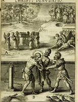 An illustration from Paradisus sponsi et sponsae: in quo messis myrrhae et aromatum ex instrumentis ac mysterijs passionis Christi colligenda, vt ei commoriamur : et, Pancarpium Marianum, septemplici titulorum serie distinctum, vt in B. Virginis odorem curramus, et Christus formetur in nobis (1618)