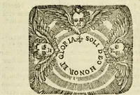 An illustration from Paradisus sponsi et sponsae: in quo messis myrrhae et aromatum ex instrumentis ac mysterijs passionis Christi colligenda, vt ei commoriamur : et, Pancarpium Marianum, septemplici titulorum serie distinctum, vt in B. Virginis odorem curramus, et Christus formetur in nobis (1618)
