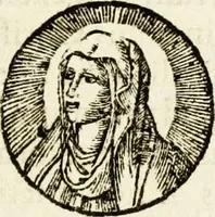 An illustration from Paradisus sponsi et sponsae: in quo messis myrrhae et aromatum ex instrumentis ac mysterijs passionis Christi colligenda, vt ei commoriamur : et, Pancarpium Marianum, septemplici titulorum serie distinctum, vt in B. Virginis odorem curramus, et Christus formetur in nobis (1618)