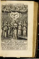 Picture 78 of 143 from Paradisus sponsi et sponsae: in quo messis myrrhae et aromatum ex instrumentis ac mysterijs passionis Christi colligenda, vt ei commoriamur : et, Pancarpium Marianum, septemplici titulorum serie distinctum, vt in B. Virginis odorem curramus, et Christus formetur in nobis (1618), leaf 375