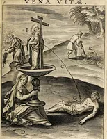 Picture 86 of 143 from Paradisus sponsi et sponsae: in quo messis myrrhae et aromatum ex instrumentis ac mysterijs passionis Christi colligenda, vt ei commoriamur : et, Pancarpium Marianum, septemplici titulorum serie distinctum, vt in B. Virginis odorem curramus, et Christus formetur in nobis (1618), leaf 411