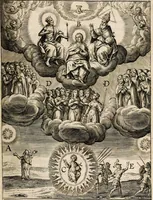 Picture 102 of 143 from Paradisus sponsi et sponsae: in quo messis myrrhae et aromatum ex instrumentis ac mysterijs passionis Christi colligenda, vt ei commoriamur : et, Pancarpium Marianum, septemplici titulorum serie distinctum, vt in B. Virginis odorem curramus, et Christus formetur in nobis (1618), leaf 477