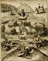 An illustration from Paradisus sponsi et sponsae: in quo messis myrrhae et aromatum ex instrumentis ac mysterijs passionis Christi colligenda, vt ei commoriamur : et, Pancarpium Marianum, septemplici titulorum serie distinctum, vt in B. Virginis odorem curramus, et Christus formetur in nobis (1618)