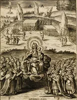 Picture 113 of 143 from Paradisus sponsi et sponsae: in quo messis myrrhae et aromatum ex instrumentis ac mysterijs passionis Christi colligenda, vt ei commoriamur : et, Pancarpium Marianum, septemplici titulorum serie distinctum, vt in B. Virginis odorem curramus, et Christus formetur in nobis (1618), leaf 537