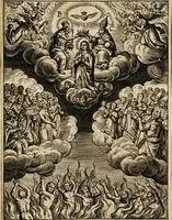 Picture 140 of 143 from Paradisus sponsi et sponsae: in quo messis myrrhae et aromatum ex instrumentis ac mysterijs passionis Christi colligenda, vt ei commoriamur : et, Pancarpium Marianum, septemplici titulorum serie distinctum, vt in B. Virginis odorem curramus, et Christus formetur in nobis (1618), leaf 657