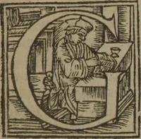 An illustration from The anatomy of melancholy : what it is, with all the kinds causes, symptomes, prognostickes, & seuerall cures of it ; in three partitions, with their severall sections, members & subsections ; philosophically, medicinally, historically, opened & cut up (1628)