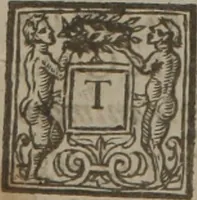 An illustration from The anatomy of melancholy : what it is, with all the kinds causes, symptomes, prognostickes, & seuerall cures of it ; in three partitions, with their severall sections, members & subsections ; philosophically, medicinally, historically, opened & cut up (1628)