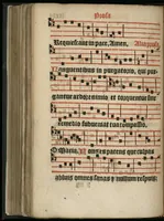 An illustration from Manuale ad usum insignis ecclesie Nanetensis, rationem administrandi sacramenta ecclesiastica continens : omnibus curam animarum habentibus utile ac neccessarium : authoritate R. in Christo P. & domini D. Antonii à Crequy ejusdem ecclesie episcopi, nuper impressum. (1556)