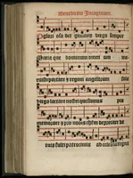 An illustration from Manuale ad usum insignis ecclesie Nanetensis, rationem administrandi sacramenta ecclesiastica continens : omnibus curam animarum habentibus utile ac neccessarium : authoritate R. in Christo P. & domini D. Antonii à Crequy ejusdem ecclesie episcopi, nuper impressum. (1556)