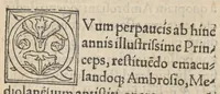 An illustration from D. Ambrosii mediolanensis episcopi In canticum canticorum commentaria, studio Joannis Costerii prioris canonicorum Martinensium Lovanii, ex omnibus ejusdem Ambrosii operibus confecta (1558)