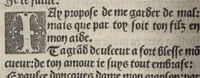 An illustration from Icy commence le psaultier de la tressacree Vierge Marie mere de Jesu Crist saulveur de tout lhumain lignage compose par le docteur seraphicque Monseigneur sainct Bonaventure evesque dalbanie et cardinal de Rome lequel a este nouvellement translate de latin en françoys a lhonneur et louenge dicelle tres digne Vierge. (1509)