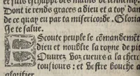An illustration from Icy commence le psaultier de la tressacree Vierge Marie mere de Jesu Crist saulveur de tout lhumain lignage compose par le docteur seraphicque Monseigneur sainct Bonaventure evesque dalbanie et cardinal de Rome lequel a este nouvellement translate de latin en françoys a lhonneur et louenge dicelle tres digne Vierge. (1509)
