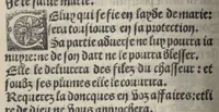 An illustration from Icy commence le psaultier de la tressacree Vierge Marie mere de Jesu Crist saulveur de tout lhumain lignage compose par le docteur seraphicque Monseigneur sainct Bonaventure evesque dalbanie et cardinal de Rome lequel a este nouvellement translate de latin en françoys a lhonneur et louenge dicelle tres digne Vierge. (1509)