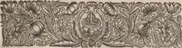 An illustration from Observationes juris practicae : thet är åthskillige påminnelser uthi rättegångs saker ... Kort beskriffning om thet som wid then Constantinopolitaniske resan är föreluppit (1679)