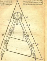 An illustration from L'Usage et praticque du compas à huict poinctes sur les 48 problèmes des six premiers livres d'Euclide... par M. Denorry... (1588)