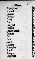 An illustration from [Colloques avec un dictionnaire en six langues ; flamen, anglois, alleman, françois, espagnol, & italien : nouvellement reveu & corrigé] (1576)