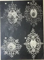 An illustration from A. Auberlet: Stone carving, Wood, Marble Interior and Exterior Stone and Cardboard-Plaster for Artistic Ornamentation, such as Castles, Churches, Hotels, Houses, Public Monuments. Projects, Models and Drawings of all styles. Export to France and Abroad. (1890)