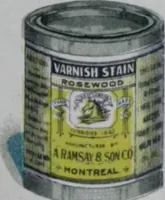An illustration from A. Ramsay & Son Company, paint makers, Montreal (1905)