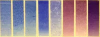 An illustration from A descriptive handbook of modern water colour pigments illustrated with seventy-two colour washes skilfully gradated by hand on Whatman's drawing paper : with an introductory essay on the recent water-colour controversy. (1887)