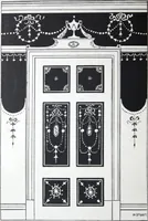 Picture 8 of 133 from A few suggestions for ornamental decoration : a collection of designs & colour schemes for painters' and decorators' work / compiled by F. Scott Mitchell. (1908), leaf 15