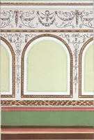 Picture 19 of 133 from A few suggestions for ornamental decoration : a collection of designs & colour schemes for painters' and decorators' work / compiled by F. Scott Mitchell. (1908), leaf 24