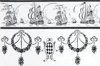 Picture 26 of 133 from A few suggestions for ornamental decoration : a collection of designs & colour schemes for painters' and decorators' work / compiled by F. Scott Mitchell. (1908), leaf 28