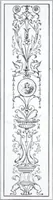 An illustration from A few suggestions for ornamental decoration : a collection of designs & colour schemes for painters' and decorators' work / compiled by F. Scott Mitchell. (1908)
