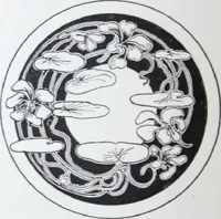 An illustration from A few suggestions for ornamental decoration : a collection of designs & colour schemes for painters' and decorators' work / compiled by F. Scott Mitchell. (1908)