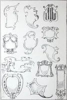 An illustration from A few suggestions for ornamental decoration : a collection of designs & colour schemes for painters' and decorators' work / compiled by F. Scott Mitchell. (1908)