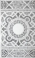 An illustration from A few suggestions for ornamental decoration : a collection of designs & colour schemes for painters' and decorators' work / compiled by F. Scott Mitchell. (1908)