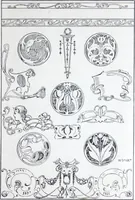 An illustration from A few suggestions for ornamental decoration in painters' and decorators' work / compiled by F. Scott Mitchell. (1909)