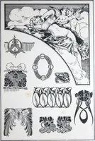 Picture 109 of 182 from A few suggestions for ornamental decoration in painters' and decorators' work / compiled by F. Scott Mitchell. (1909), leaf 108