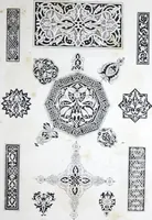Picture 164 of 182 from A few suggestions for ornamental decoration in painters' and decorators' work / compiled by F. Scott Mitchell. (1909), leaf 162