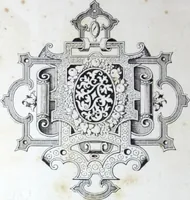 An illustration from A few suggestions for ornamental decoration in painters' and decorators' work / compiled by F. Scott Mitchell. (1909)