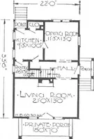 An illustration from A plan book of Harris homes (1915)