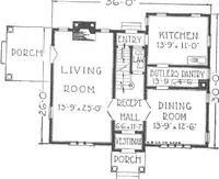 An illustration from A plan book of Harris homes (1915)