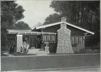 An illustration from A plan book of Harris homes. (1918)