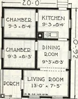 An illustration from A plan book of Harris homes. (1918)
